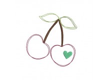 Stickdatei - Katze Silhouette Herz